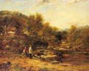 Anglers By A Stream - 费德里科·沃特兹·沃茨